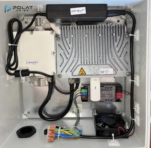 Haberleşme ekipmanlarının pano içine montajı