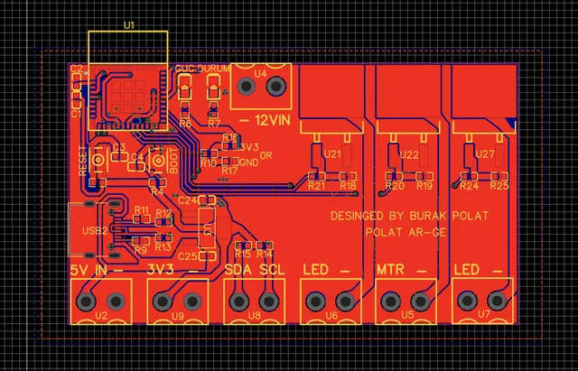 Elektronik kart tasarımı 13